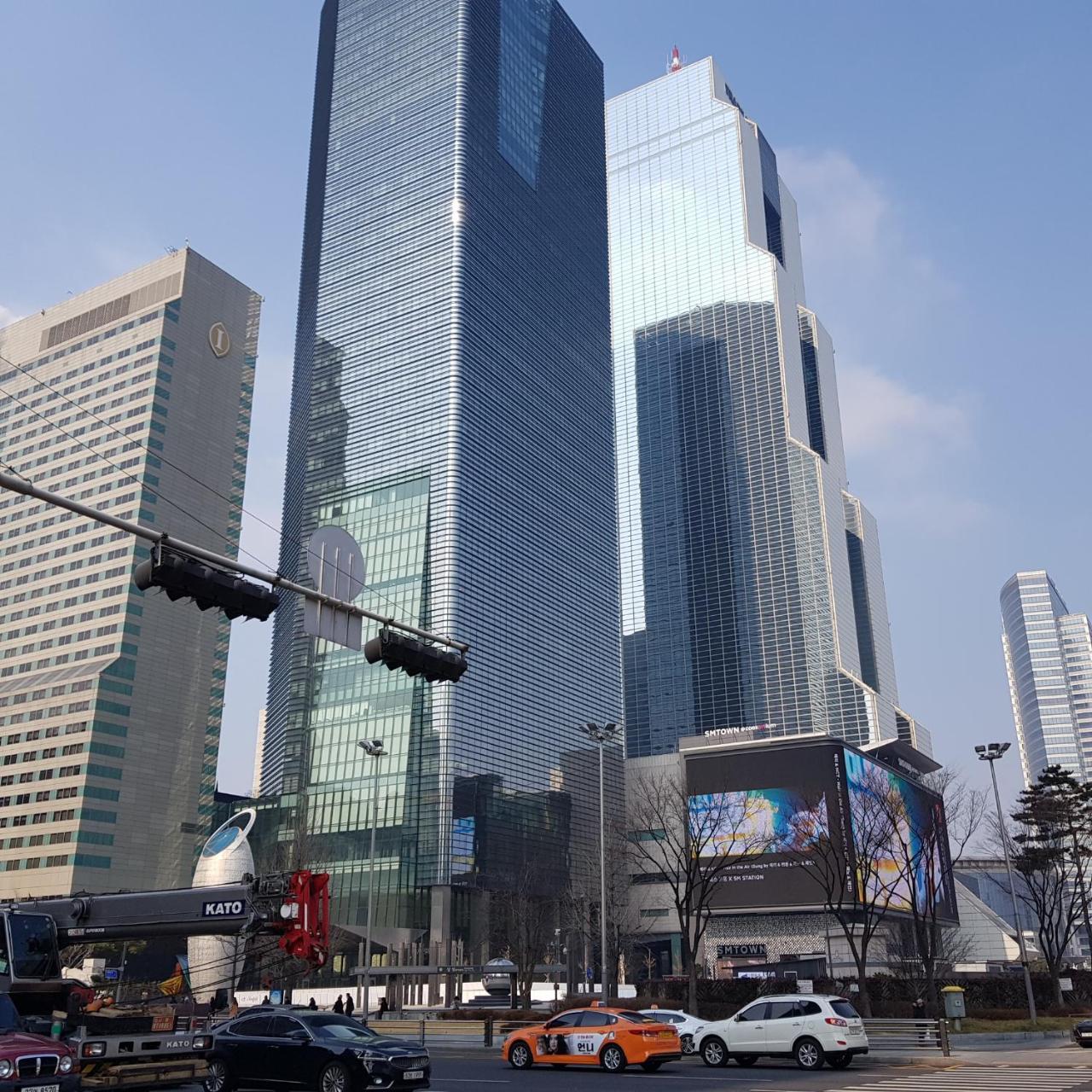 Апартаменты Gangnam Coex Сеул Экстерьер фото